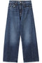 THE HALF PIPE ANKLE FRAY ワイドカーブデニム (DYT) マザー/MOTHER ブルー