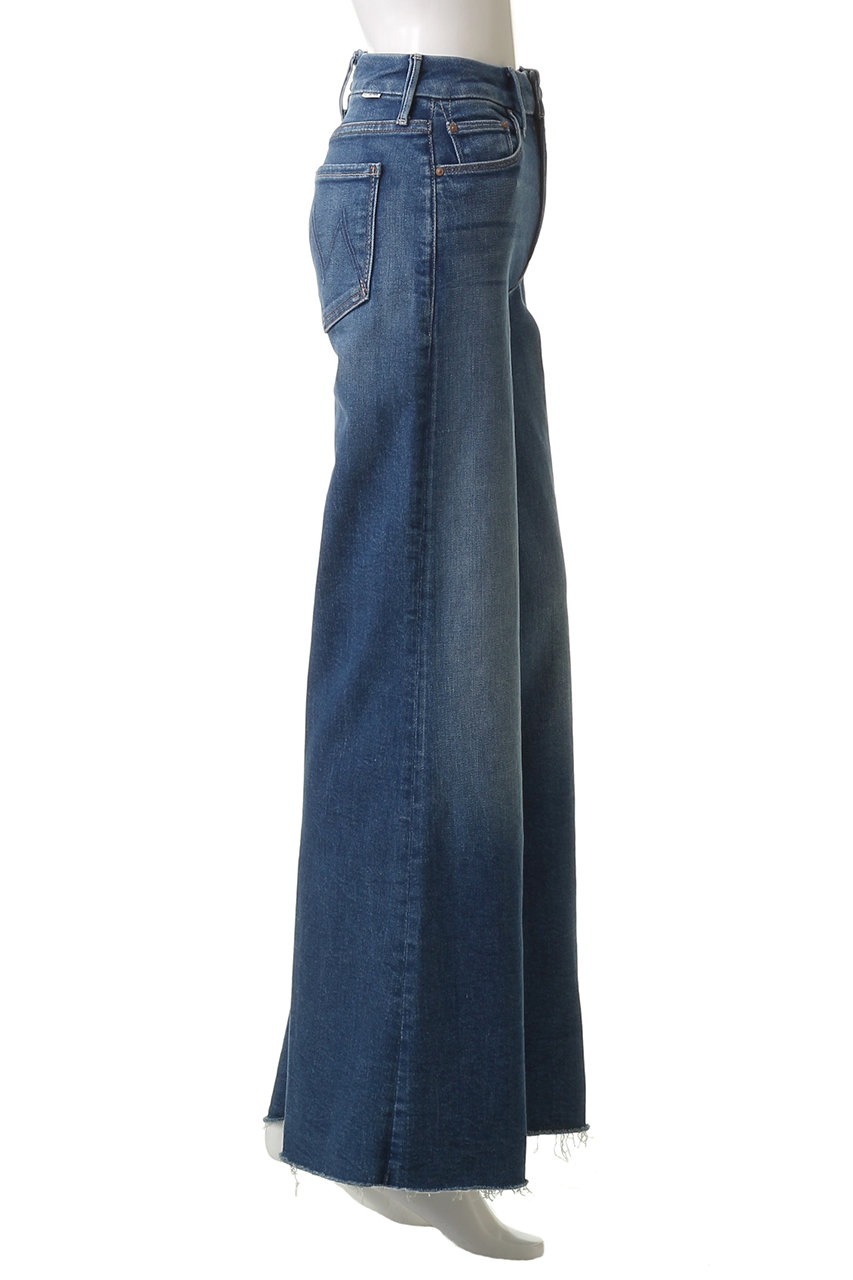 MOTHER(マザー)｜THE ROLLER FRAY フレアデニム(WHP)/ライトブルー の