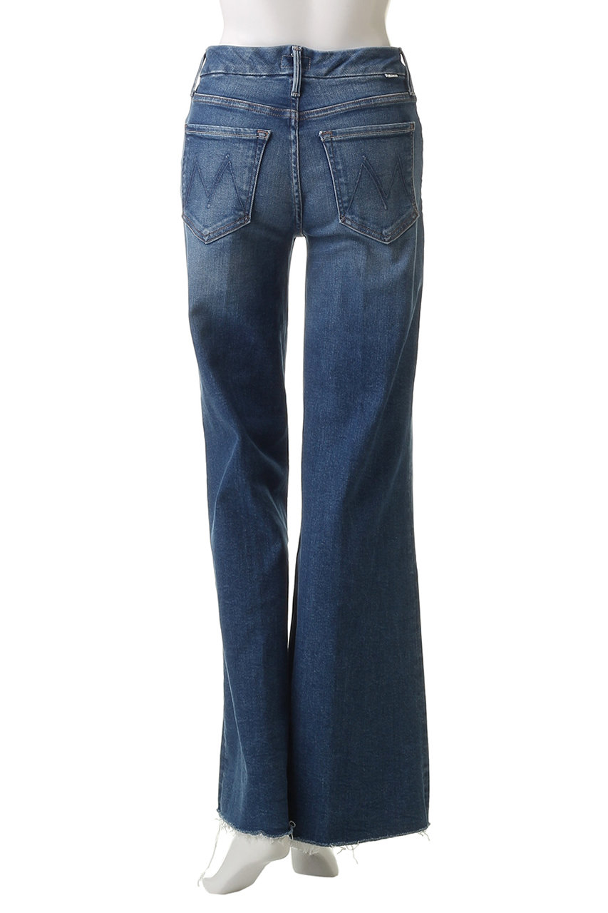 MOTHER(マザー)｜THE ROLLER FRAY フレアデニム(WHP)/ライトブルー の