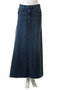 【日本別注】THE CIRCLE MAXI FRAY SKIRT デニムマキシスカート (FMH) マザー/MOTHER