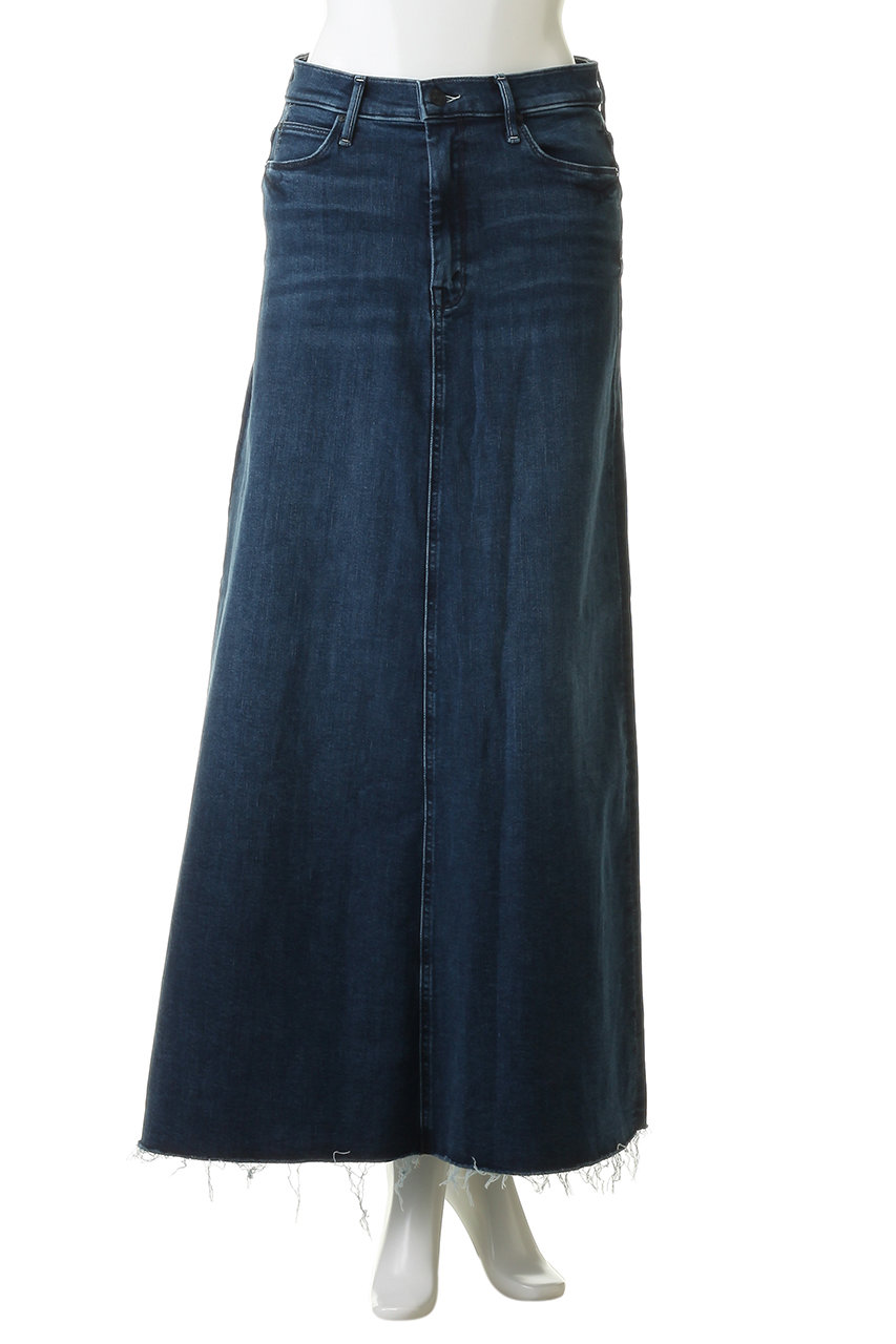 MOTHER(マザー)｜【日本限定】THE CIRCLE MAXI FRAY SKIRT デニム