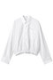 THE SCRUNCHIE FRENCHIE クロップドシャツ (WHT) マザー/MOTHER ホワイト