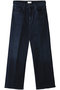 THE MID RISE RAMBLER ZIP ANKLE ストレートデニム（CMH） マザー/MOTHER ブルー