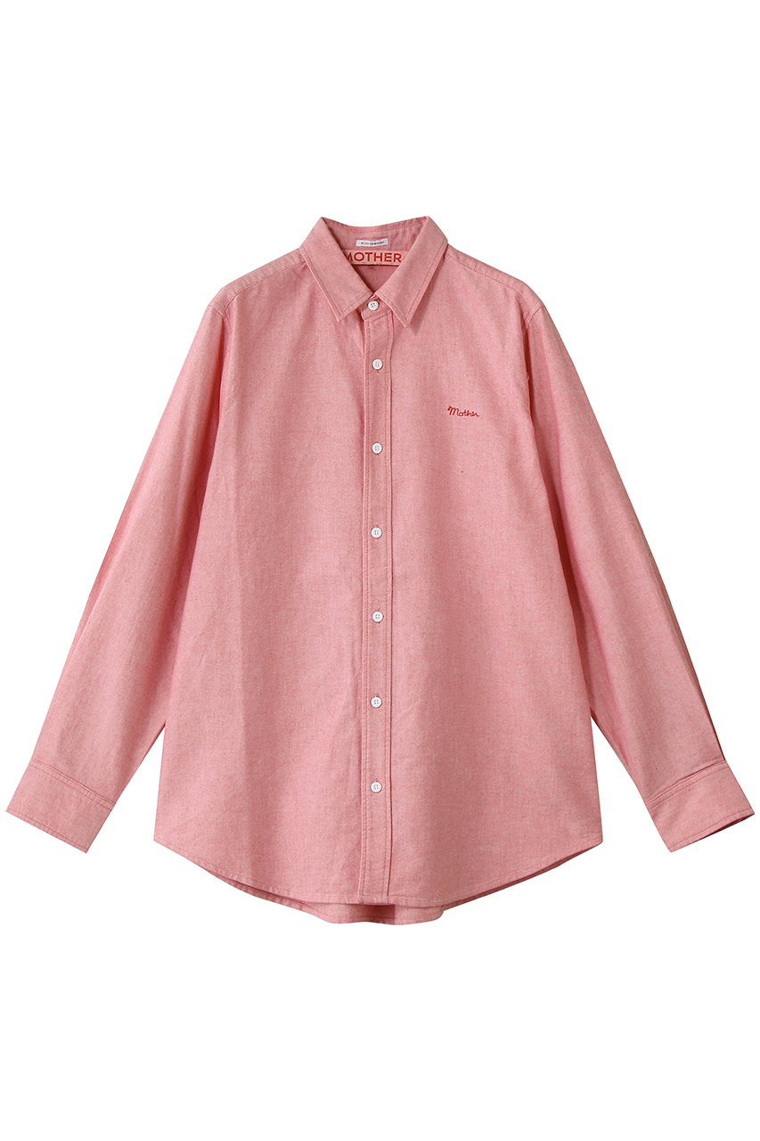 マザー/MOTHERのTHE BESTIE ロングスリーブシャツ（RED） レッド M(レッド/9910700325)