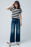 THE RAMBLER ZIP ANKLE フレアデニム(WAI)