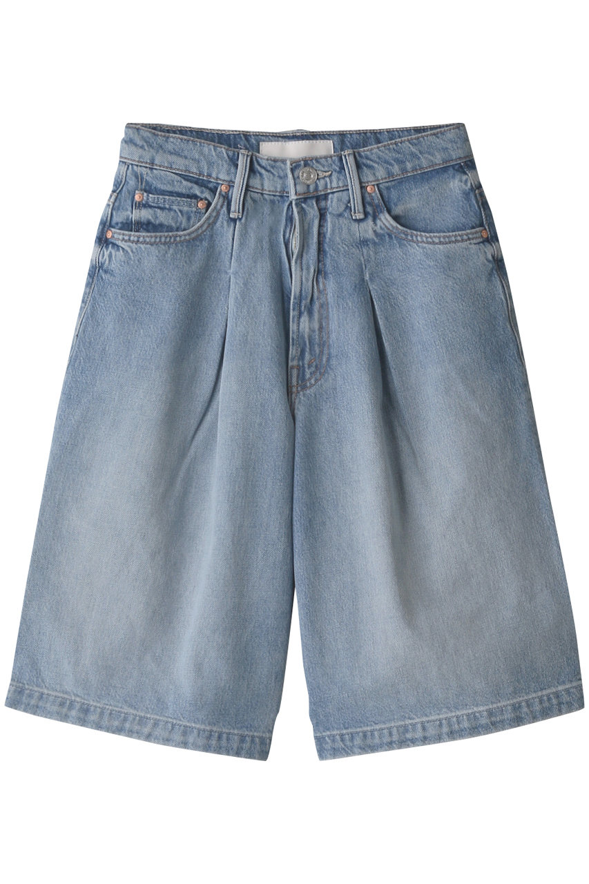 THE PLEATED UNDERCOVER SHORT デニムキュロット(BKL)
