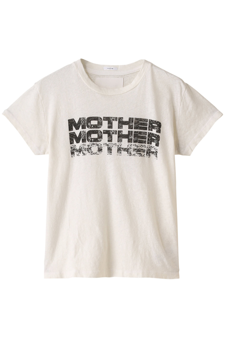 MOTHER 【SUPERIOR】MOTHER ロゴTシャツ (ホワイト, S) マザー ELLE SHOP
