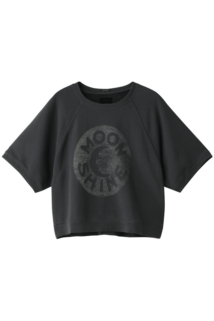 マザー/MOTHERのMOONSHINE クロップドTシャツ(MHI)(ブラック/4010900024)