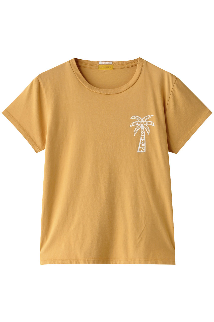 マザー/MOTHERの【LIL】MOTHER PALM TREE プリントTシャツ(MPT)(イエロー/4010900029)