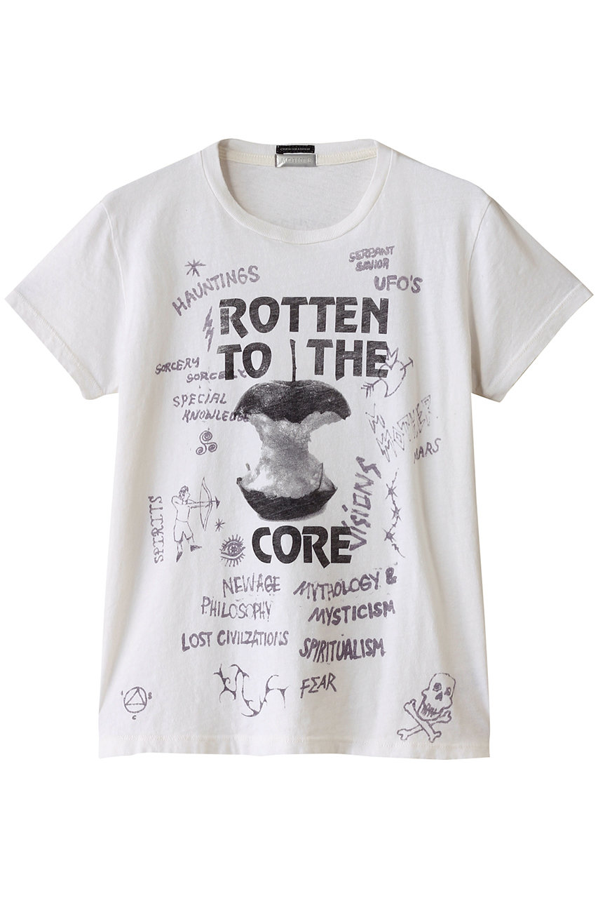 マザー/MOTHERのROTTEN TO THE CORE プリントTシャツ(RTC)(オフホワイト/4110900004)