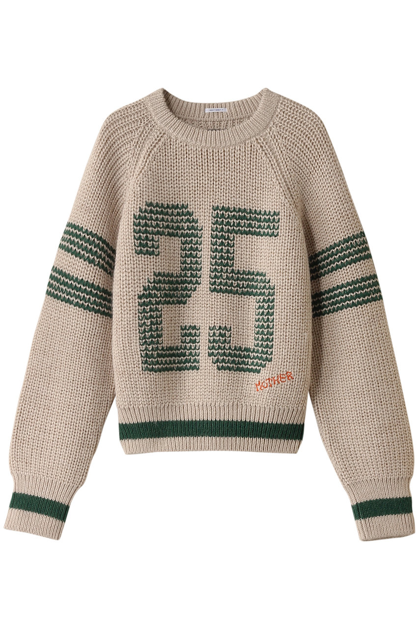 MOTHER フィッシャーマンニット(BEV) (オフホワイト, XS) マザー ELLE SHOP MOTHER フィッシャーマンニット(BEV) (オフホワイト, XS) マザー ELLE SHOP