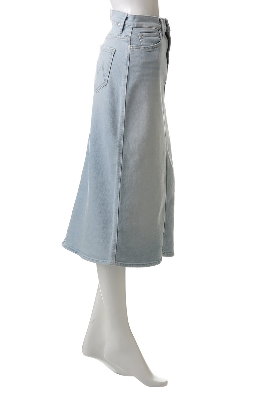MOTHER(マザー)｜THE SWOONER STRAIGHT A MIDI SKIRT デニム