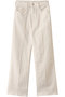 THE RAMBLER ZIP ANKLE ストレートデニム(CFS) マザー/MOTHER オフホワイト