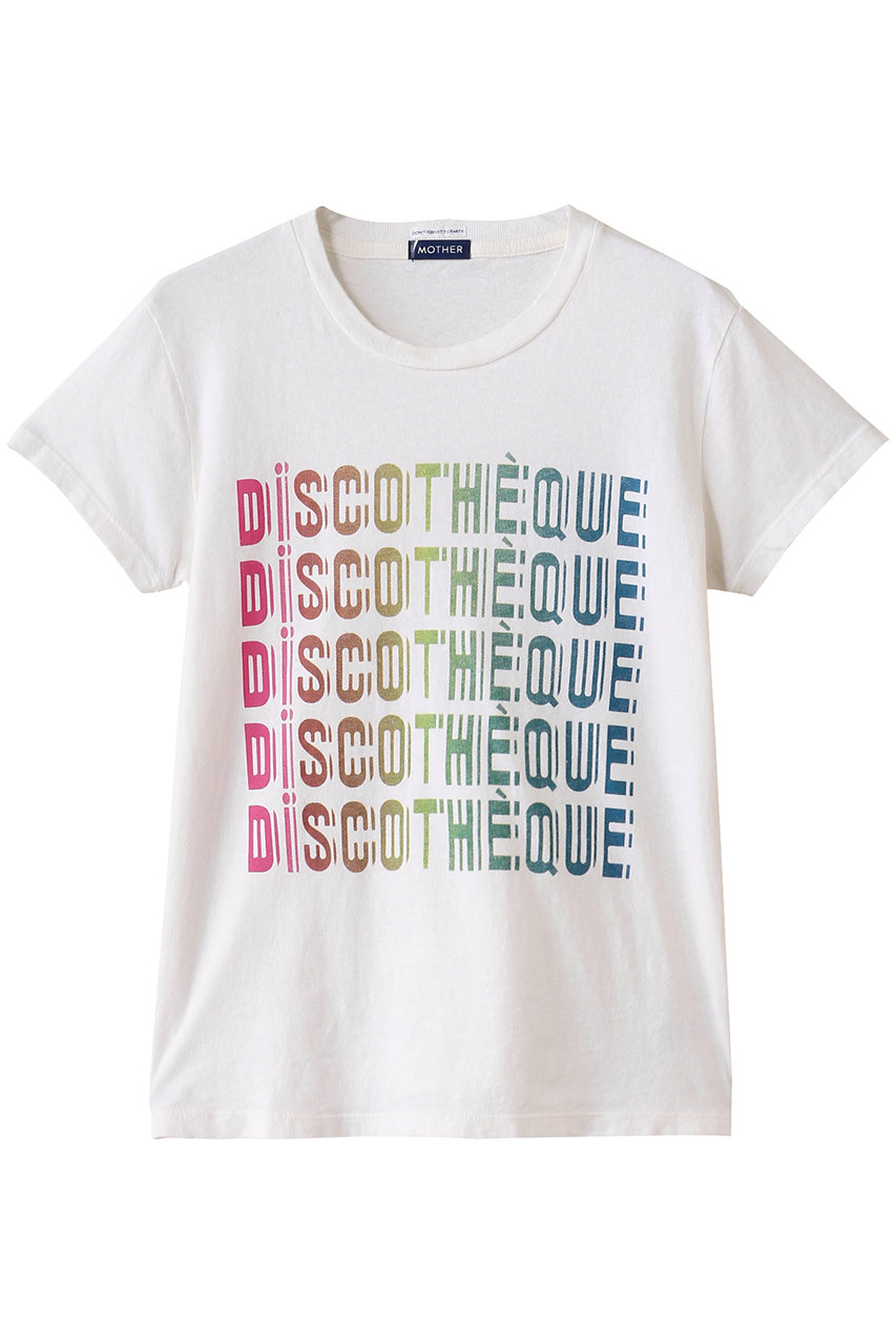 MOTHER DISCOTHEQUE プリントTシャツ(DCQ) (ホワイト, XS) マザー ELLE SHOP MOTHER DISCOTHEQUE プリントTシャツ(DCQ) (ホワイト, XS) マザー ELLE SHOP
