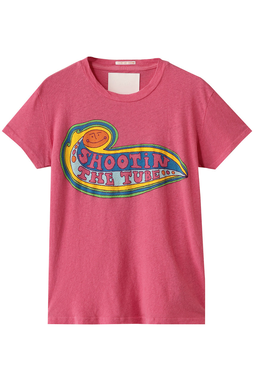 MOTHER SHOOTIN THE TUBE プリントTシャツ(ZHT) (ピンク, S) マザー ELLE SHOP MOTHER SHOOTIN THE TUBE プリントTシャツ(ZHT) (ピンク, S) マザー ELLE SHOP