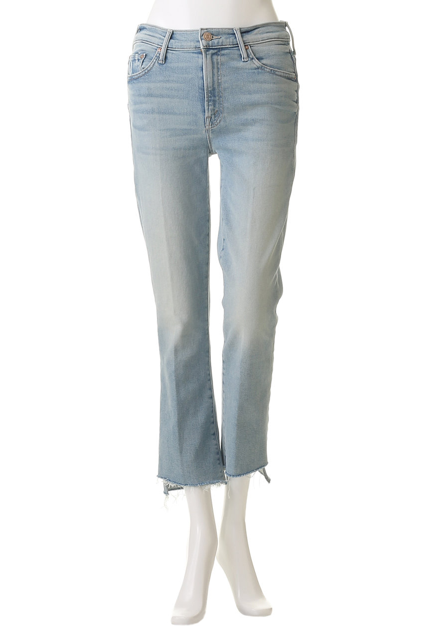 MOTHER(マザー)｜THE INSIDER CROP STEP FRAY スキニーデニム (BMN