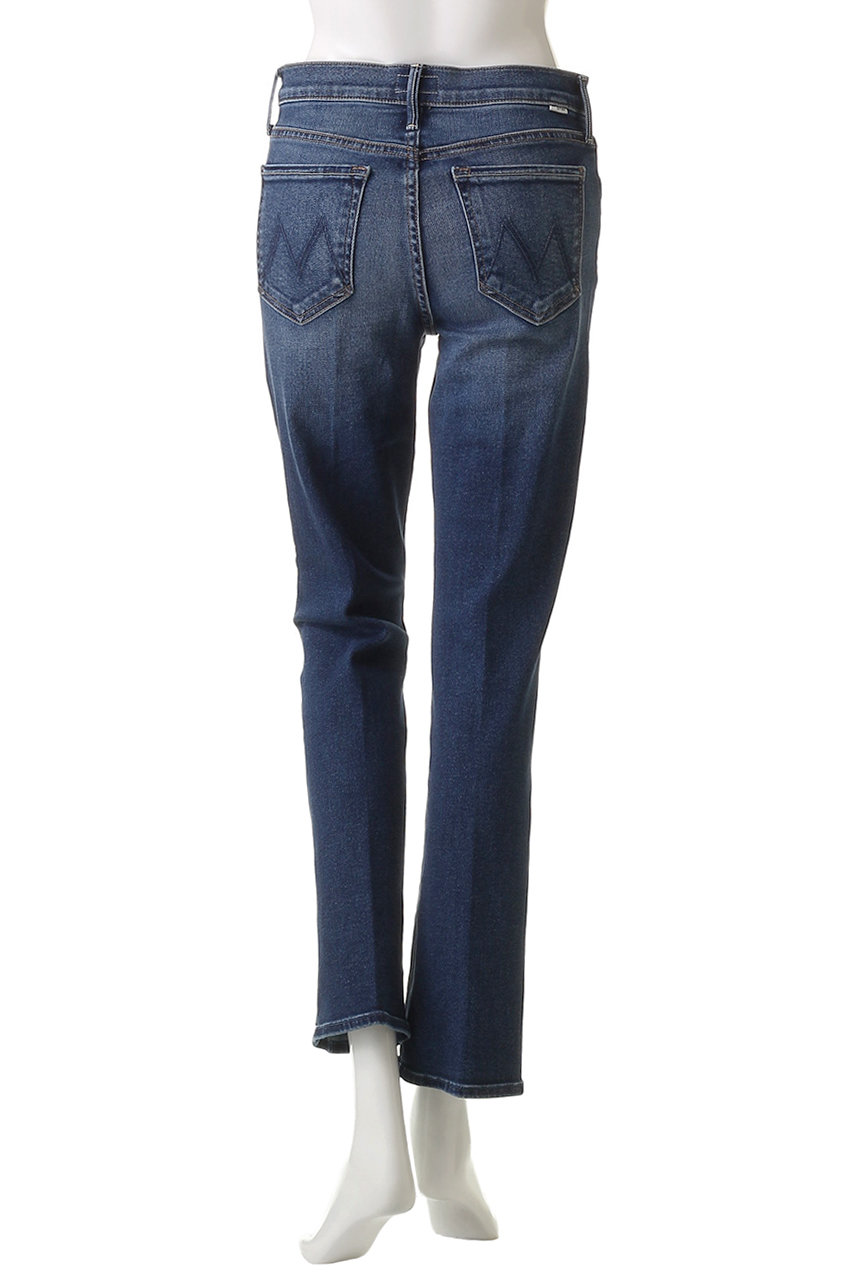 MOTHER(マザー)｜THE OUTSIDER ANKLE クロップドデニム (ZCH)/ブルー