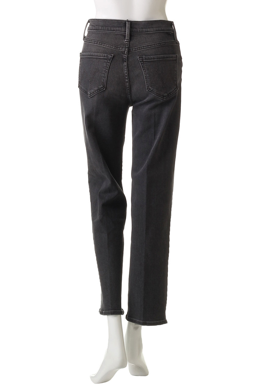 マザー　デニム　ダークグレー MOTHER(マザー)｜THE RAMBLER ZIP ANKLE ストレートデニム (CPH