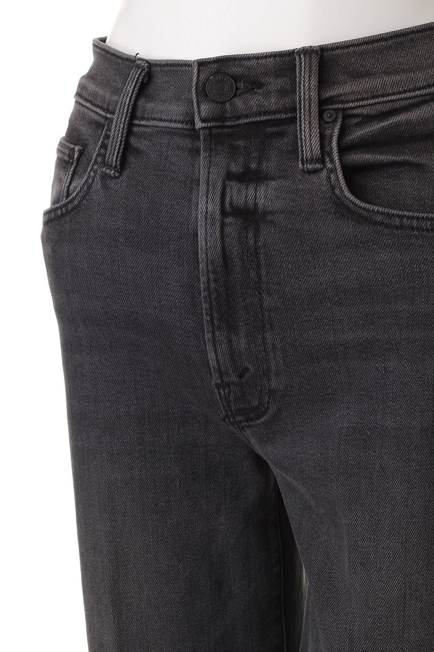 マザー　デニム　ダークグレー MOTHER(マザー)｜THE RAMBLER ZIP ANKLE ストレートデニム (CPH