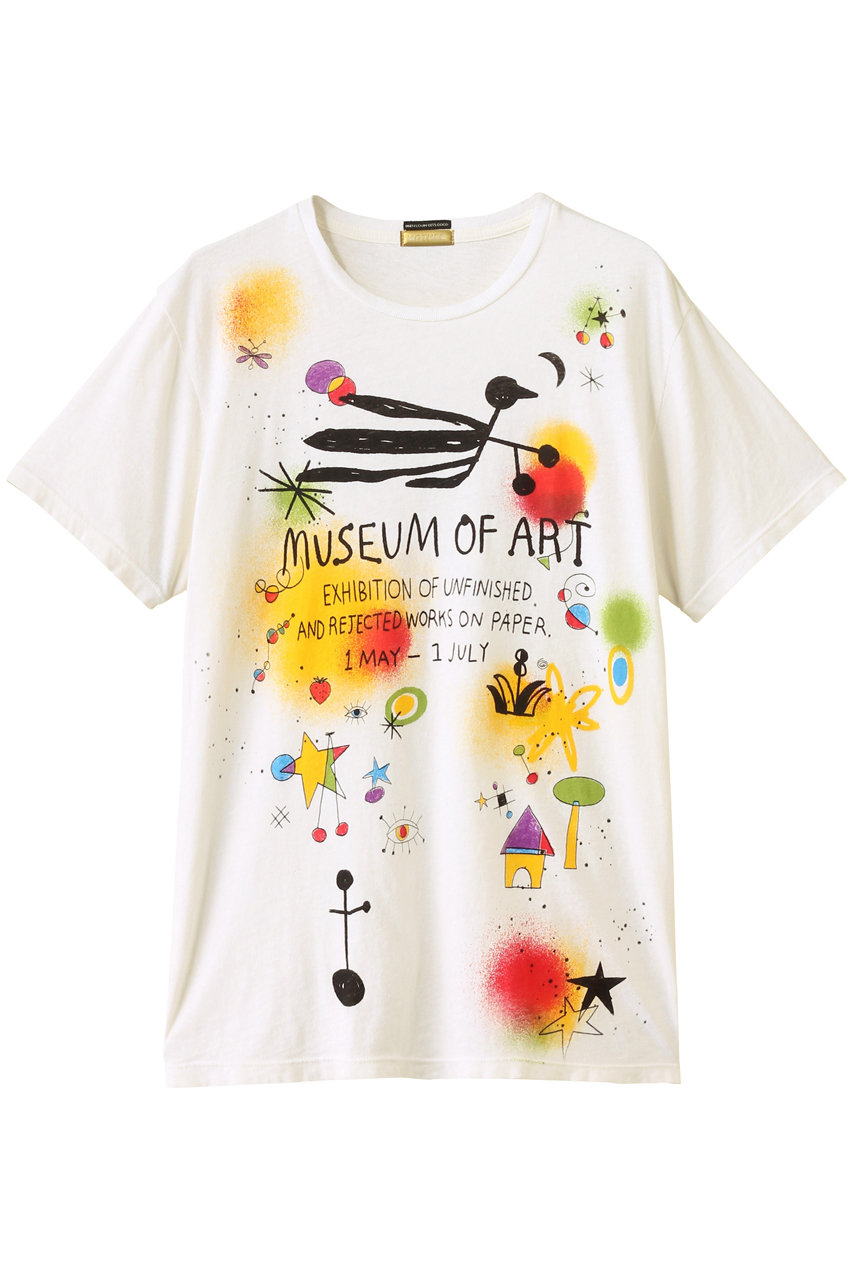 MOTHER THE ROWDY MUSEUM OF ART Tシャツ (MUA) (ホワイト, XS) マザー ELLE SHOP MOTHER THE ROWDY MUSEUM OF ART Tシャツ (MUA) (ホワイト, XS) マザー ELLE SHOP