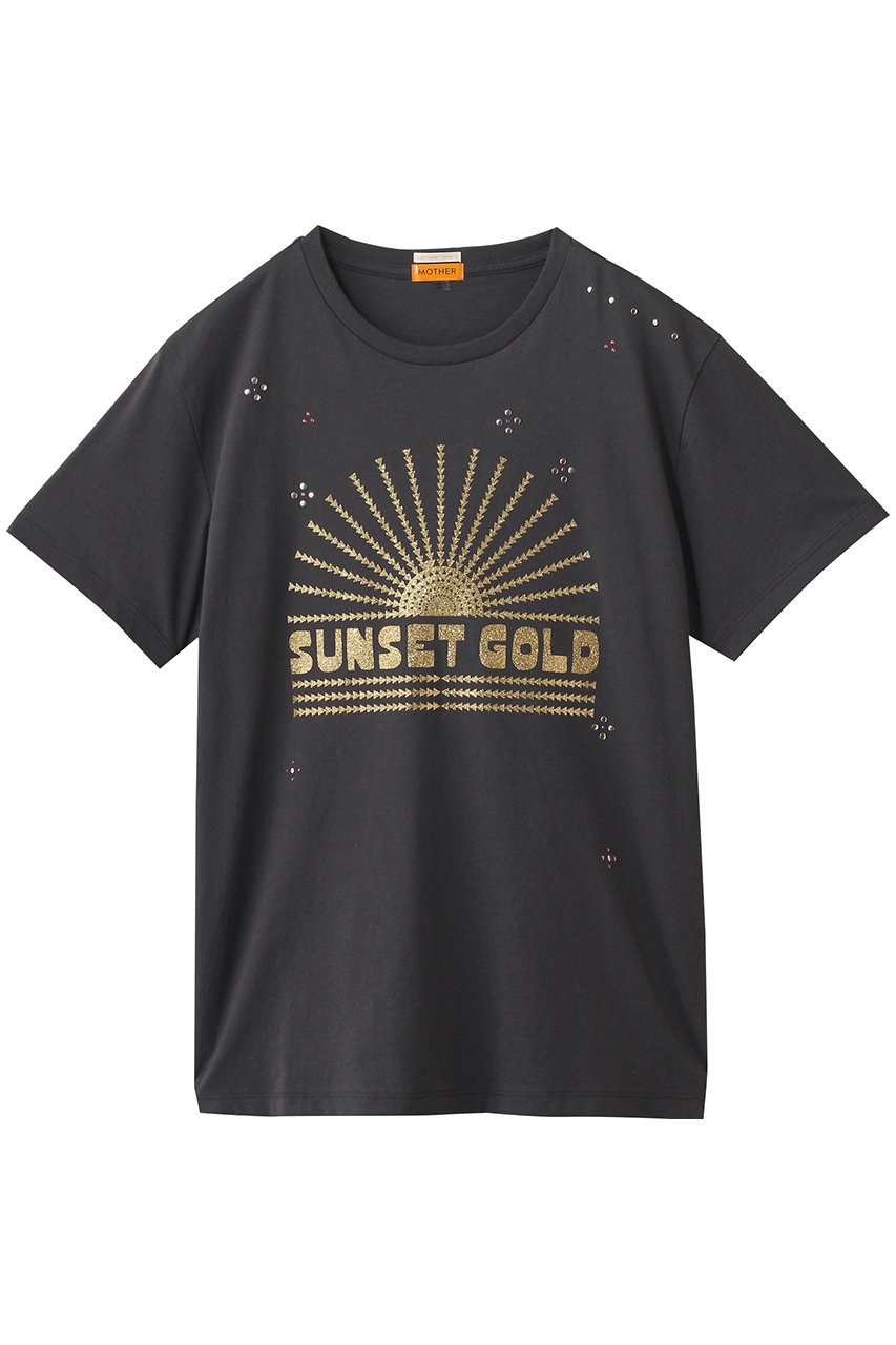 MOTHER THE ROWDY SUNSET GOLD Tシャツ (SET) (グレー, S) マザー ELLE SHOP MOTHER THE ROWDY SUNSET GOLD Tシャツ (SET) (グレー, S) マザー ELLE SHOP