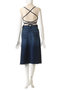 THE BACK MIDI DRESS キャミソールデニムワンピース (HCM) マザー/MOTHER