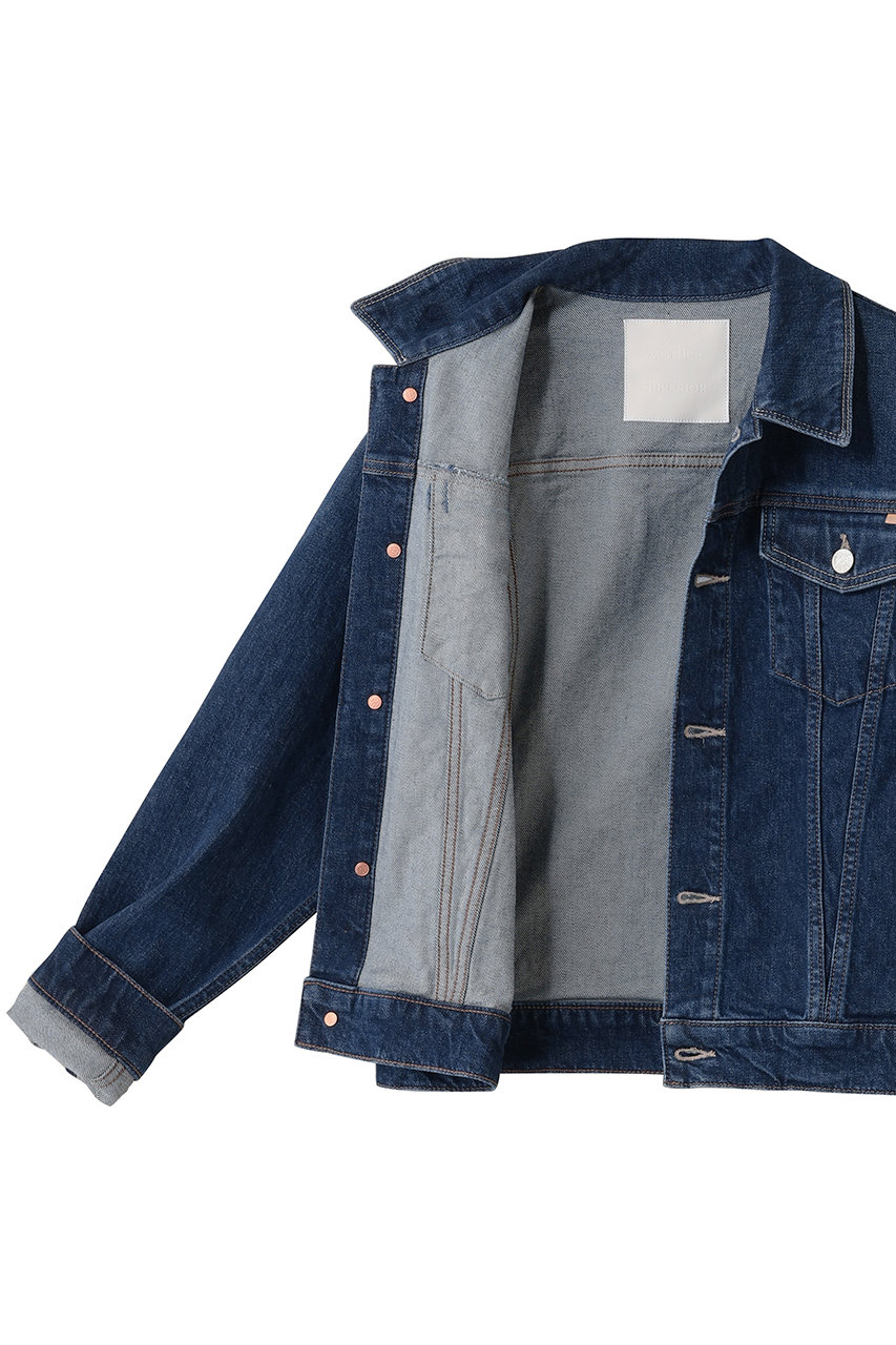 パピちゃん　Mal. デニムジャケット ブルー　新品未使用品 パピちゃん Mal. デニムジャケット ブルー 新品未使用品 JAPAN BLUE