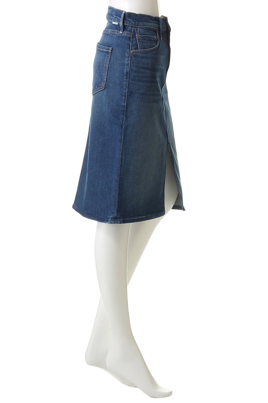 MOTHER(マザー)｜THE DITCHER MIDI SKIRT デニムスカート (DND)/ブルー