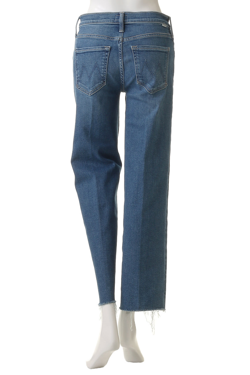 MOTHER(マザー)｜MID RISE RMBLER ZIP ANKLE FRAY ストレートデニム