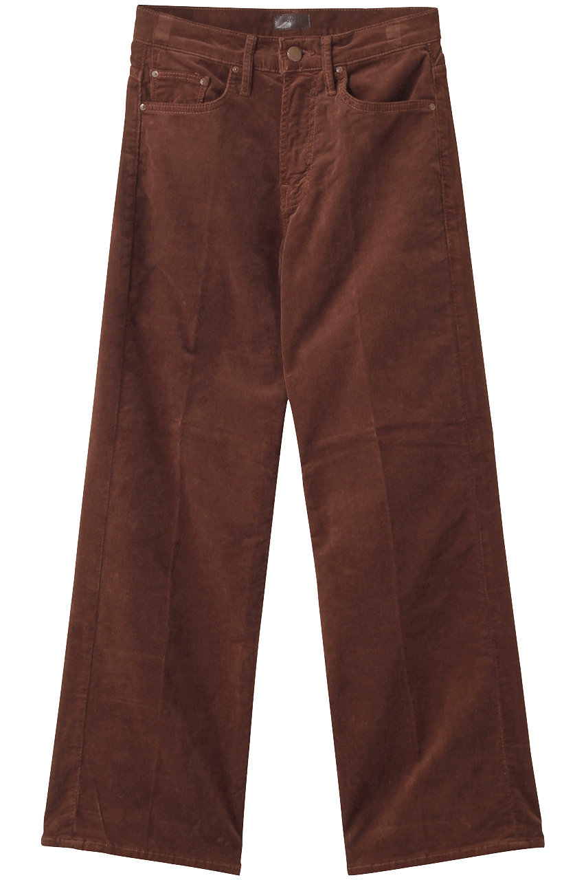 MOTHER THE MID RISE MAVEN ANKLE コーデュロイパンツ (AZT) (ブラウン, 25) マザー ELLE SHOP MOTHER THE MID RISE MAVEN ANKLE コーデュロイパンツ (AZT) (ブラウン, 25) マザー ELLE SHOP
