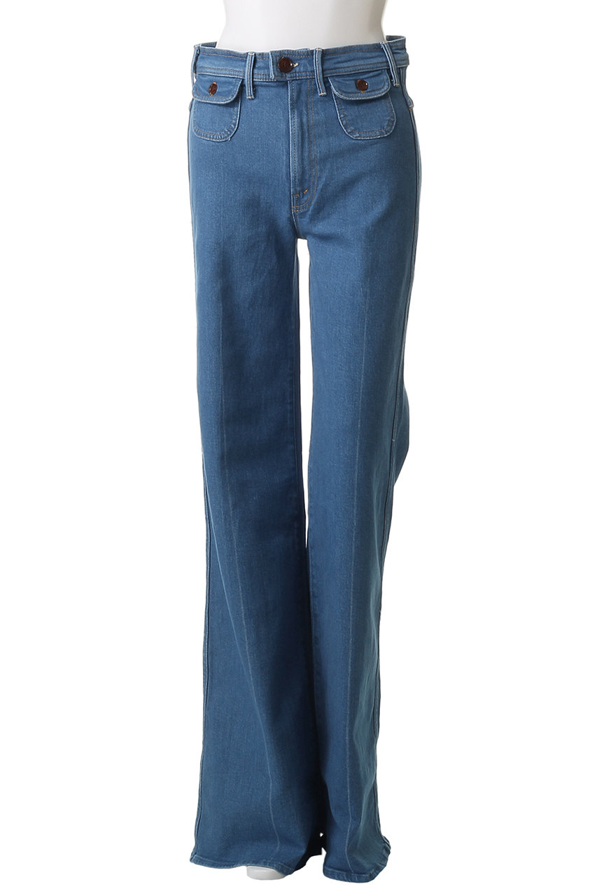 MOTHER(マザー)｜POCKT FLAP HUSTLER ROLLR HEEL ハイウエストフレア