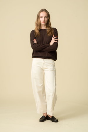 マザー/MOTHERの【日本別注】 HALF-PIPE ANKLE コーデュロイ ワイドカーブパンツ (CFS)(110600/110601)