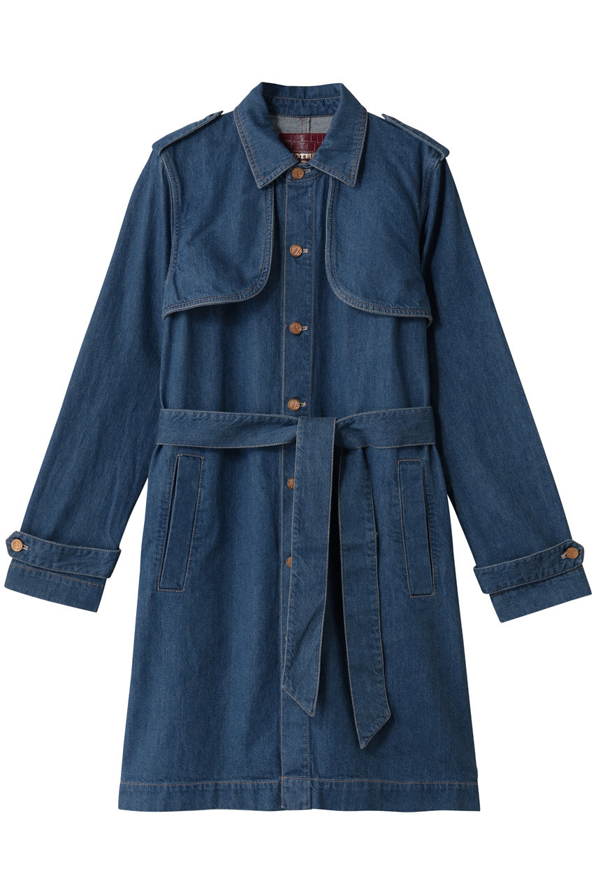 MOTHER THE STREAKER デニムロングシャツ (GRQ) (ブルー, M) マザー ELLE SHOP MOTHER THE STREAKER デニムロングシャツ (GRQ) (ブルー, M) マザー ELLE SHOP