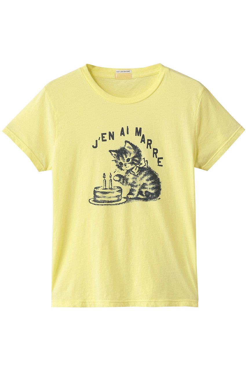 MOTHER THE LIL GOODIE GOODIE キャットTシャツ (IOV) (イエロー, XS) マザー ELLE SHOP MOTHER THE LIL GOODIE GOODIE キャットTシャツ (IOV) (イエロー, XS) マザー ELLE SHOP