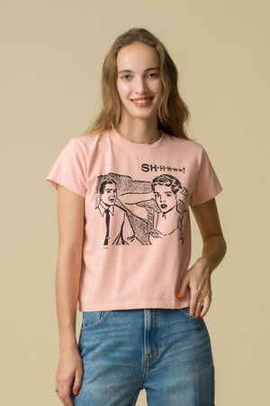 マザー/MOTHERのTHE BOXY GOODIE GOODIE アメコミTシャツ (SHH)(110100/110102)