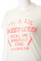THE BOXY GOODIE GOODIE FIRECRACKER Tシャツ (LFC) マザー/MOTHER