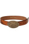 THE RANCH ROPE ウエスタンバックルベルト (BRW) マザー/MOTHER ブラウン