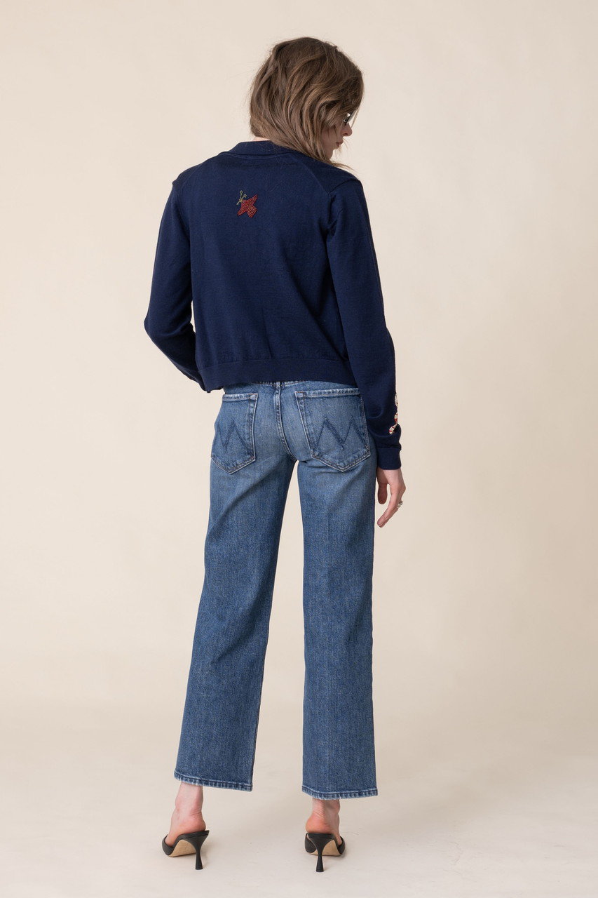 MOTHER(マザー)｜THE MID RISE RAMBLER ZIP ANKLE ストレートデニム