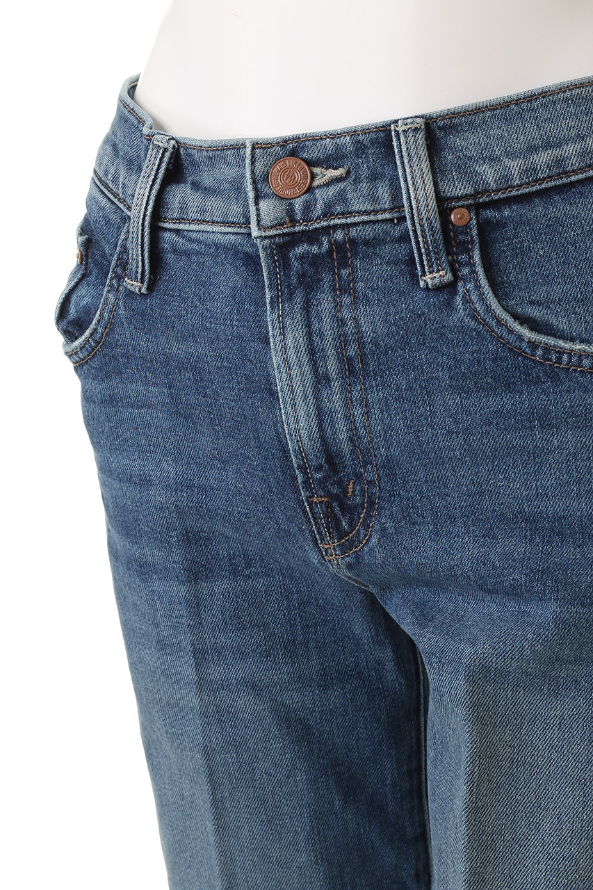 MOTHER(マザー)｜THE MID RISE RAMBLER ZIP ANKLE ストレートデニム