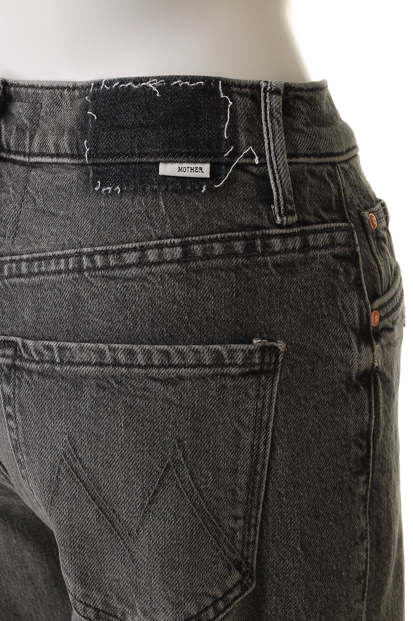 マザー　デニム　ダークグレー MOTHER(マザー)｜THE MID RISE MAVEN ANKLE ストレートクロップド