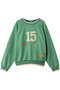 THE BIG SPORT ナンバー スウェットプルオーバー (MRF) マザー/MOTHER グリーン