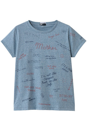 マザー/MOTHERのTHE BOXY GOODIE GOODIE ロゴプリントTシャツ (TNT)(110100/110102)