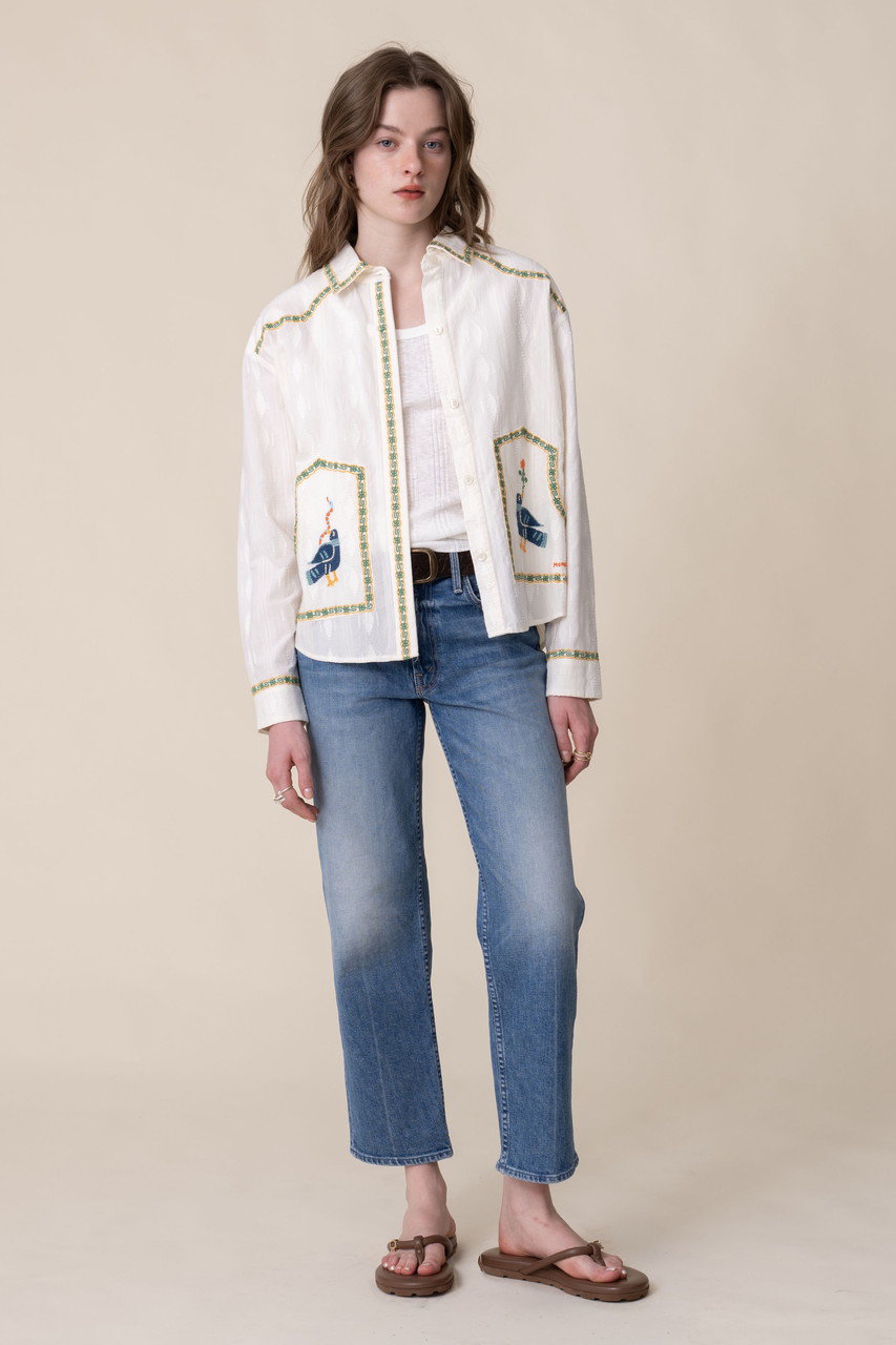 MOTHER(マザー)｜THE NEWBIE ANKLE スリムストレートデニム (HKY