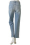 THE RAMBLR ZIP SLICE HOVR FRAY リボンモチーフデニム (CSX) マザー/MOTHER