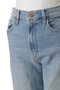 THE RAMBLR ZIP SLICE HOVR FRAY リボンモチーフデニム (CSX) マザー/MOTHER