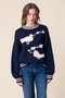 THE OVERSIZED JUMPER バードスモークニットプルオーバー (SZT) マザー/MOTHER