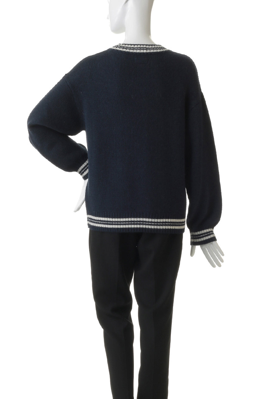 MOTHER(マザー)｜THE OVERSIZED JUMPER バードスモークニットプル
