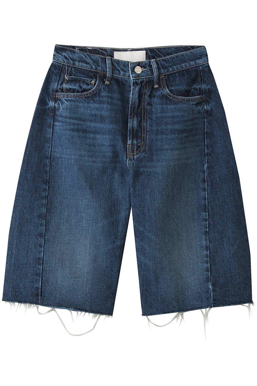 マザー/MOTHERのTHE HALF-PIPE BERMUDA FRAY パネルハーフパンツ (DYT)(ブルー/4310600458)