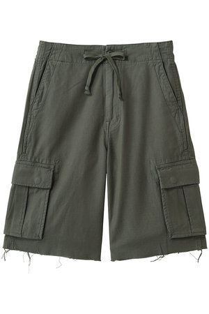 マザー/MOTHERのTHE FREE FALL SHORT FRAY ハーフカーゴパンツ (MIL)(110600/110605)