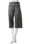 THE WHOLE LOT ZIP TWIST FRAY グレーウォッシュハーフデニム (AIT) マザー/MOTHER